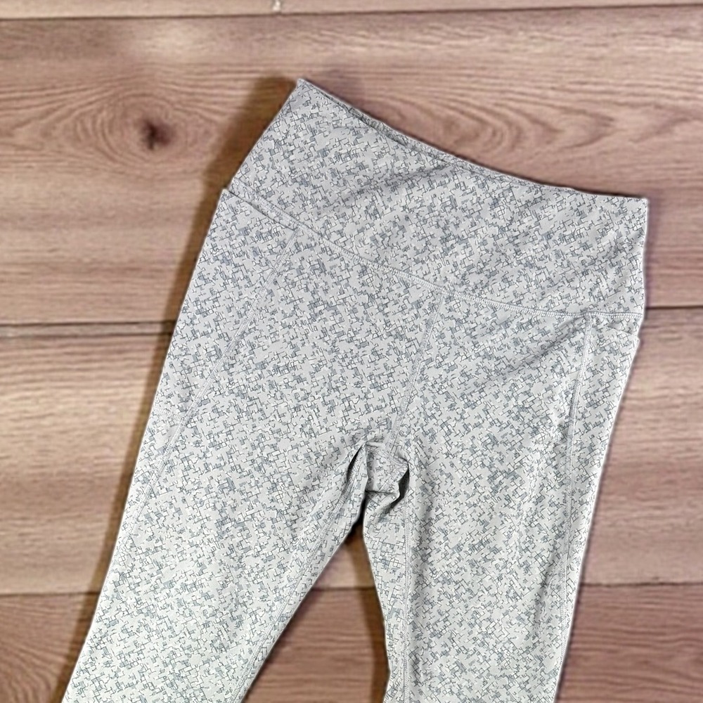 Spyder‎ Leggins Women XL Geometric Print Athletic Pants Active Run Hiking Trail